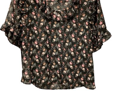 Blouse Short Sleeve By Top Shop  Size: 8 Hot on Sale