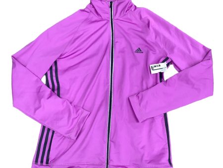 Athletic Jacket By Adidas  Size: L For Cheap