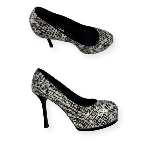 Tribtoo 105 Pony Tweed Shoes Luxury Designer By Yves Saint Laurent  Size: 7 Online now