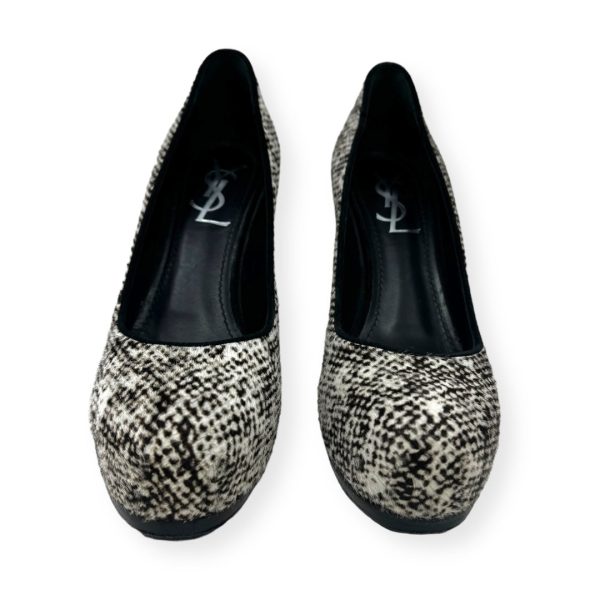 Tribtoo 105 Pony Tweed Shoes Luxury Designer By Yves Saint Laurent  Size: 7 Online now