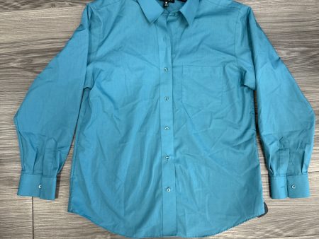 Blouse Long Sleeve By Foxcroft  Size: 12 Discount