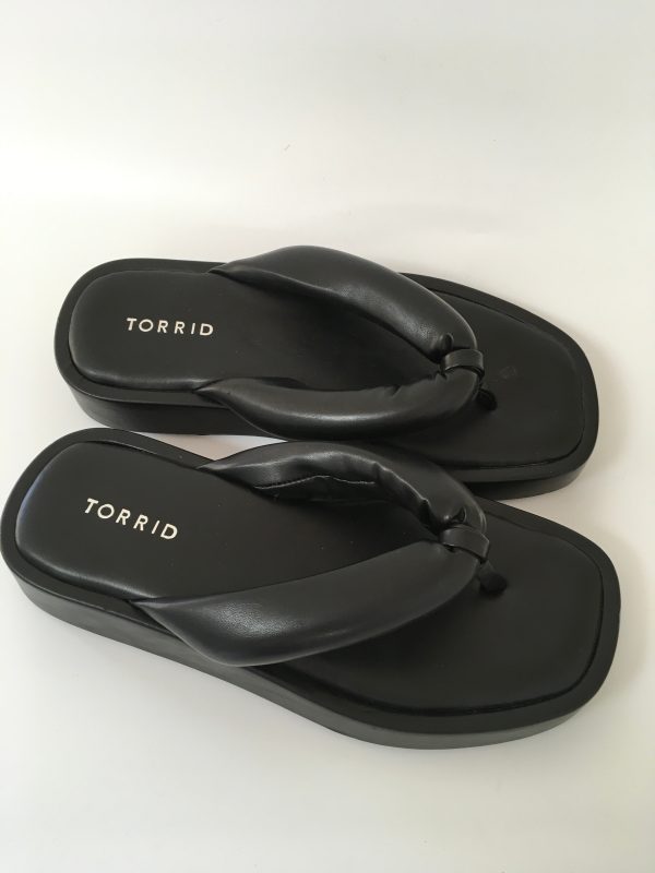 Sandals Flip Flops By Torrid  Size: 6.5 For Cheap