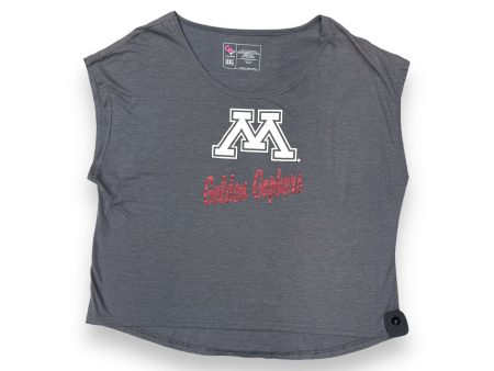 Athletic Top Short Sleeve By Minnesota Gophers  Size: Xxl For Sale