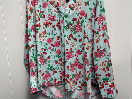 Top Long Sleeve By Ann Taylor  Size: L Online Hot Sale