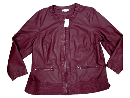 Jacket Leather By Cj Banks  Size: 2x For Discount