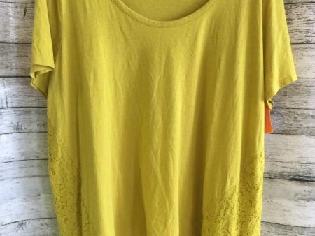 Top Short Sleeve Basic By Lane Bryant  Size: 22 on Sale