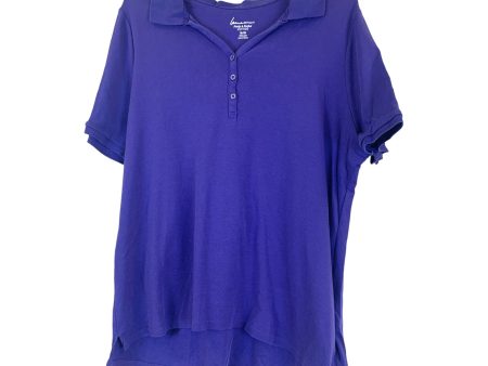 Top Short Sleeve By Lane Bryant  Size: 18 20 Online Hot Sale