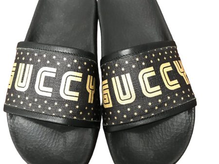 Sandals Luxury Designer By Gucci  Size: 6 Hot on Sale