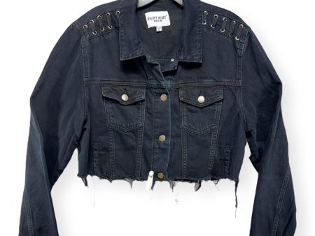 Jacket Denim By Velvet Heart  Size: Xl Supply