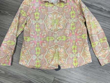 Blouse Long Sleeve By Lands End  Size: 18 Supply