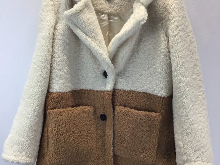 Coat Faux Fur & Sherpa By French Connection  Size: S Supply