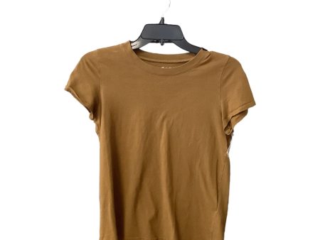 Top Short Sleeve Basic By Madewell  Size: Xs Online Hot Sale